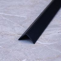 Алюмин. уголок без отверстий У15 черный/муар 2,7м, шт.