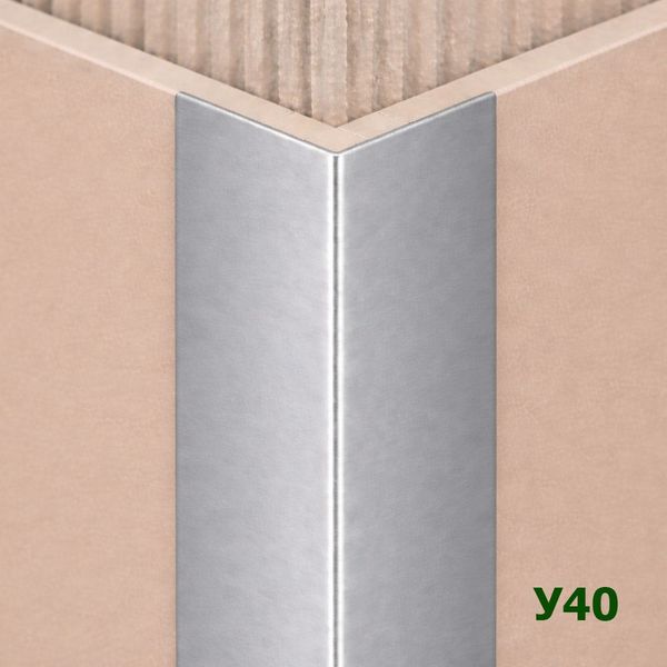 Алюминиевый угол 40мм У40