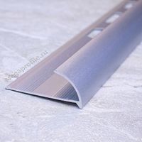 Алюмин. нар. профиль ПА09 серебро/матовое 2,7м, шт.