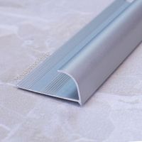 Алюмин. нар. профиль ПА10 серебро/матовое 2,7м, шт.