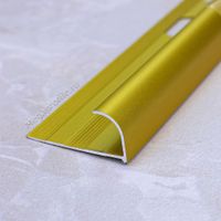 Алюмин. нар. профиль ПА08 золото/матовое 2,7м, шт.