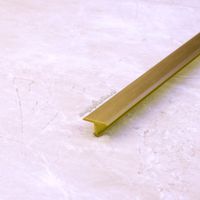 Латунный брашированный Т-образный профиль ЛТ13 для напольных покрытий