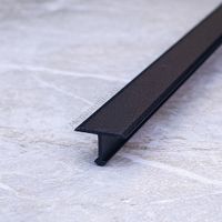 Алюмин. Т-обр. профиль Т13 черный/муар 2,7м, шт.