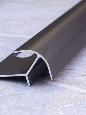 Алюмин. нар. профиль ПА 8/8 шампань/матовое 2,7м, шт.