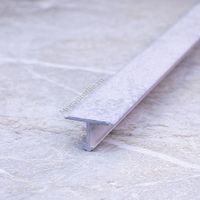 Алюмин. Т-обр. профиль Т13 бетон-светлый/муар 2,7м, шт.