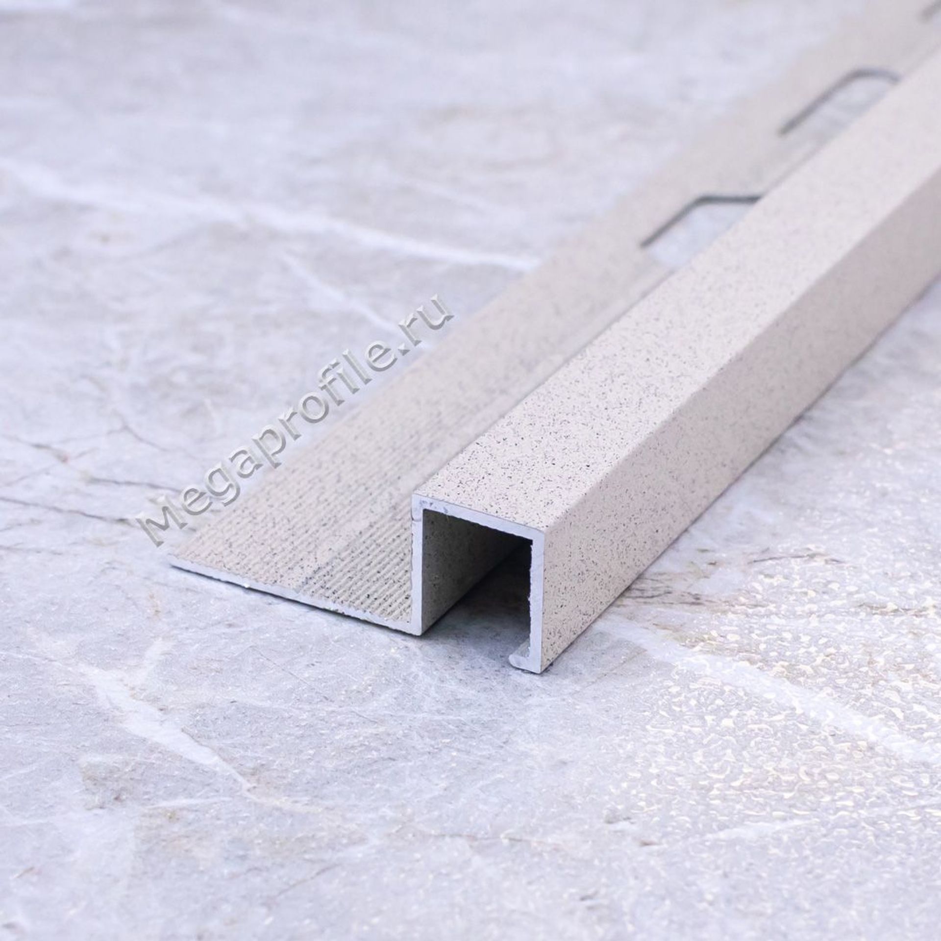 Алюминиевый П-образный профиль 10мм ПА-П10/10