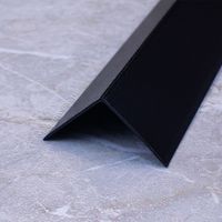 Алюмин. уголок без отверстий У30 черный/муар 2,7м, шт.