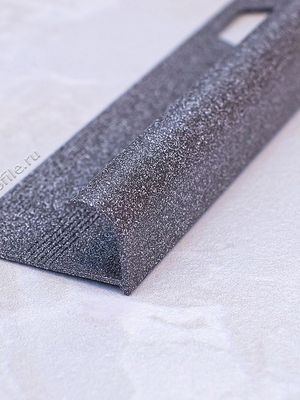 Алюмин. нар. профиль ПА12 серый/муар 2,7м, шт.