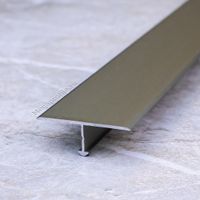 Алюмин. Т-обр. профиль Т18 бронза/матовое 2,7м, шт.