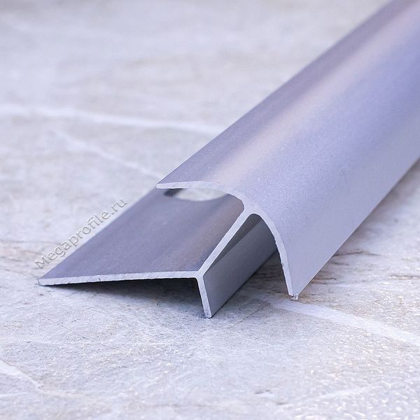 Алюминиевая раскладка для плитки 12мм ПА12/12