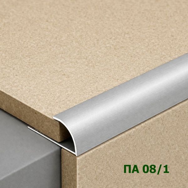 Алюминиевая раскладка для плитки 8мм ПА08/1