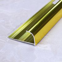 Алюмин. нар. профиль ПА10 золото/глянец 2,7м, шт.