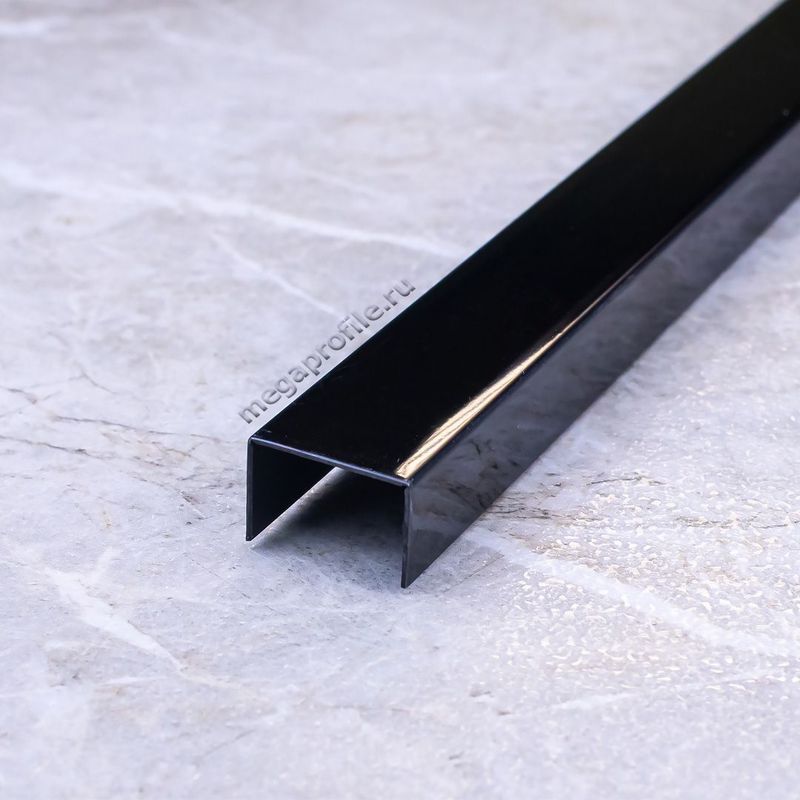 П-образный профиль из нержавеющей стали 15/10мм