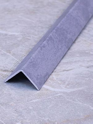 Алюмин. уголок без отверстий У15 бетон/муар 2,7м, шт.