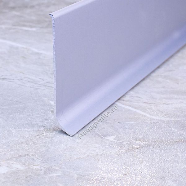 Плинтус напольный алюминиевый 80мм ПЛ80