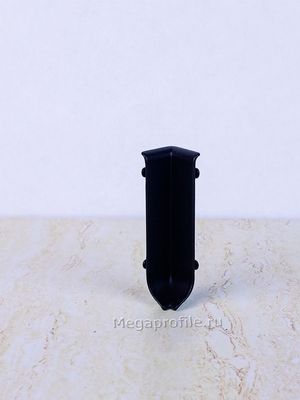 Угол внутренний алюмин. для ПЛ40 черный/муар