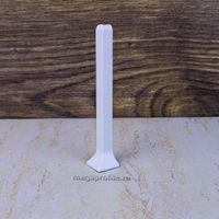 Угол наружный алюмин. для ПЛ100 белый/муар