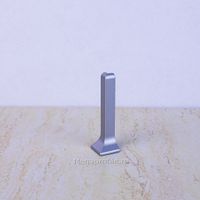 Угол наружный алюмин. для ПЛ40 серебро/матовое