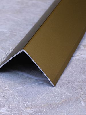 Алюмин. уголок без отверстий У30 медь/матовое 2,7м, шт.