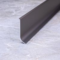 Плинтус алюмин. напольный ПЛ40