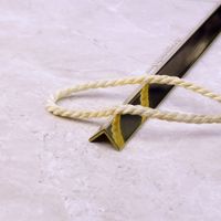 Латунный полированный угол без отверстий ЛУ10