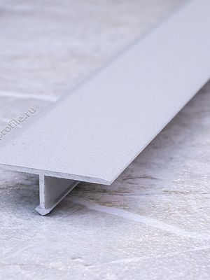 Алюмин. Т-обр. профиль Т26 светло-серый/муар 2,7м, шт.